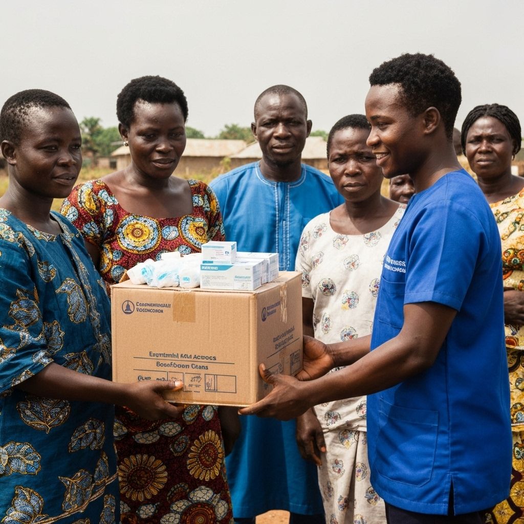 Better Dream Foundation Ghana boosts health care in Pusiga with generous donations